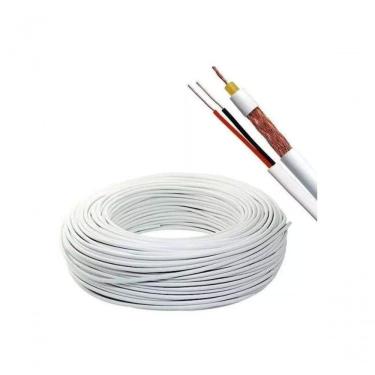 Imagem de Cabo Coaxial Rf 0,4-2,5 + 2x26awg Mono 100m
