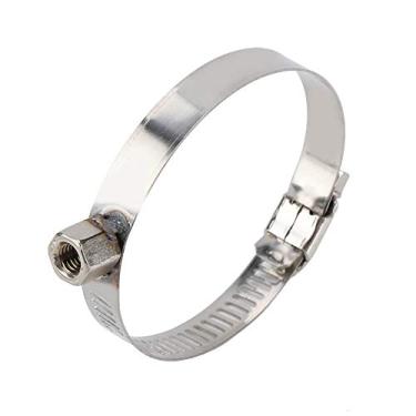 Imagem de Mingzhe Capa de Escape de Motocicleta Em Aço Inoxidável, Protetor Térmico para Tubo Intermediário, Com Fácil Instalação para Várias Marcas (padrão carbono transferência água)