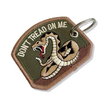 Imagem de M0149-003 Don’t Tread On Me Patch Bordado 7x6cm (C) Chaveiro)