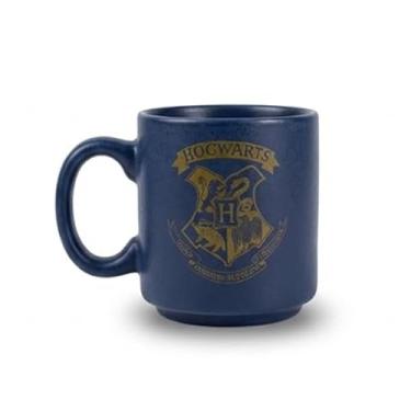 Imagem de Caneca Mini Tina Brasão Hogwarts | Azul | Oficial | Harry Potter