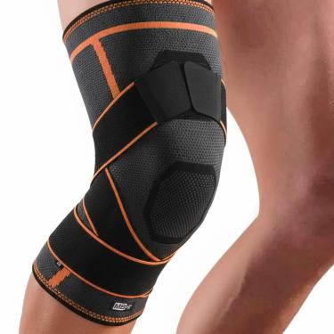 Imagem de Joelheira Compressão Ortopédica Ajustável - MBFit-Unissex