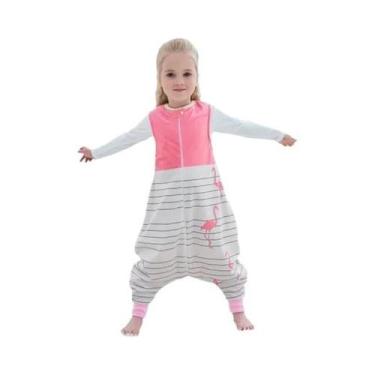 Imagem de Saco De Dormir Infantil Unissex Em Estilo Cartoon, Sem Mangas, Pijamas
