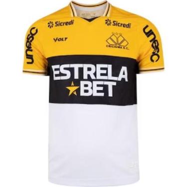 Imagem de Camisa do Criciúma I 25/26 Torcedor Volt Masculina-Masculino