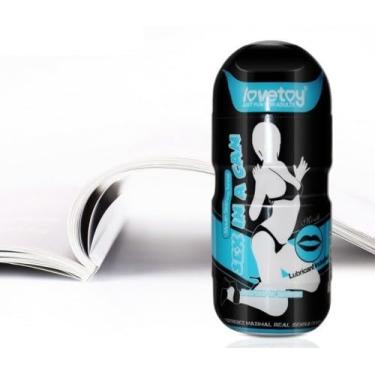 Imagem de Masturbador Boca com Vibrador Sex In A Can Mouth Stamina Tunnel Vibrating - Lovetoy