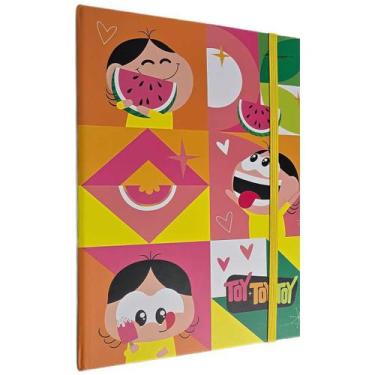 Imagem de Caderno Médio Com Elástico - Magali Toy Toy Toy 96 Folhas - Culturama