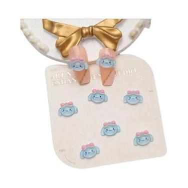 Imagem de Charmes De Unhas Kuromi Hello Kitty 100 Peças Decoração De Arte De Unh