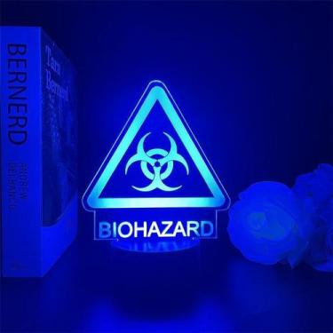 Imagem de Luz noturna USB Resident Evil recarregável com ilusão 3D - Taiyuanketa