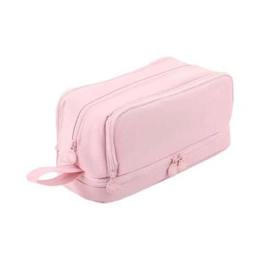 Imagem de Estojo De Lápis De Grande Capacidade Com 4 Camadas, Bolsa Portátil Par