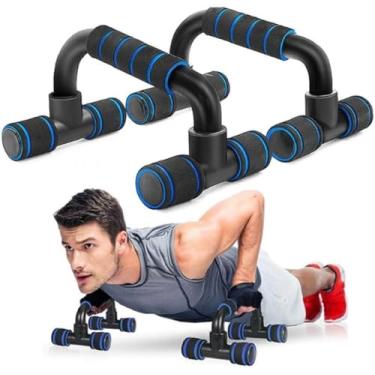 Imagem de Suporte Flexão De Braço Fixo Barra Apoio Push Up Fit Pilates
