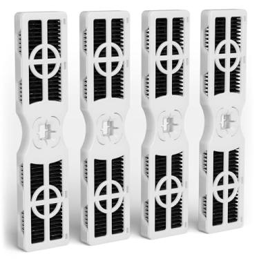 Imagem de Pacote com 4 filtros de ar de geladeira de substituição para AF-2 RAF-2 compatível com Frigi-daire FRGPAAF2 PureAir e Elec-trolux ELXPAAF2, substitui para geladeira FRFC2323AS FRFC232LAF FRFC233LAF