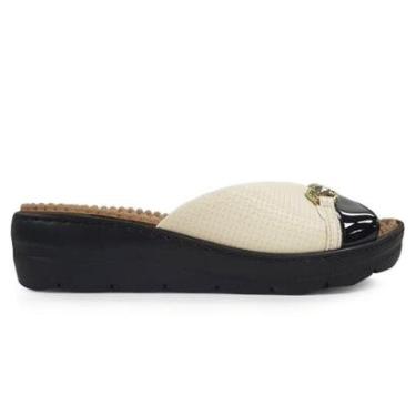 Imagem de Tamanco Piccadilly Anabela SPA Palmilha Massageadora 568060-Feminino