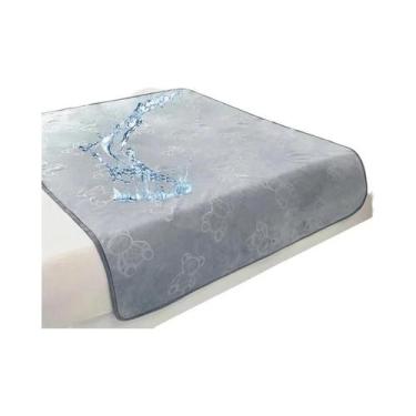 Imagem de Protetor De Colchão Respirável, Impermeável E Lavável Em Flanela, Almo