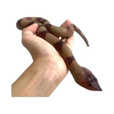 Imagem de Cobras De Borracha Realistas Para Pegadinhas, Cobra Falsa, Boa Constri