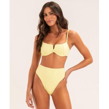 Imagem de Biquíni Meia Taça e Hot Pants Textura - APNEIA, Verano, M