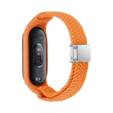 Imagem de Pulseira De Nylon Trançada Com Fecho Magnético Para Xiaomi Mi Band 9 8