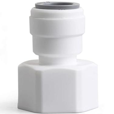 Imagem de 1/10.2 cm 3/20.3 cm 1/5.1 cm tubo OD POM conector de encaixe rápido sistema de filtro de purificador de água de aquário RO (DN20DN15)