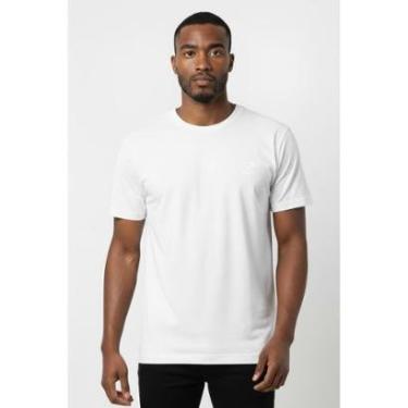 Imagem de Camiseta lisa masculina reta manga curta com elastano 59016-Masculino