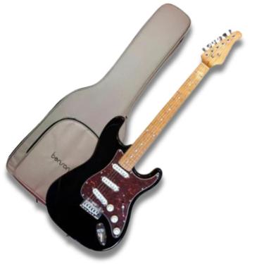 Imagem de Guitarra Benson Strato Hardy S901 Mbktt Chrome + Bag