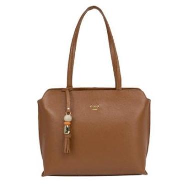 Imagem de Bolsa Classe Couro Tote Cor:;Tamanho:Único;Gênero:Feminino-Feminino