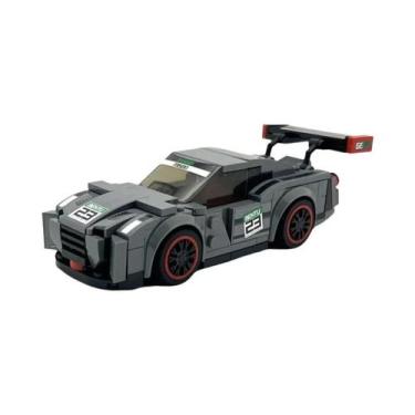 Imagem de Conjunto De Blocos De Montar De Carro De Corrida Para Crianças, Brinqu