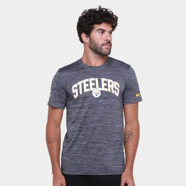 Imagem de Camiseta NFL Pittsburgh Steelers Nike Drop 2 Dri-fit Team Velocity Masculina-Masculino
