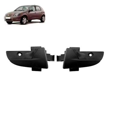 Imagem de Par Maçaneta Int Celta 06 A 15 Prisma 06 A 12 Dir Esq Preta