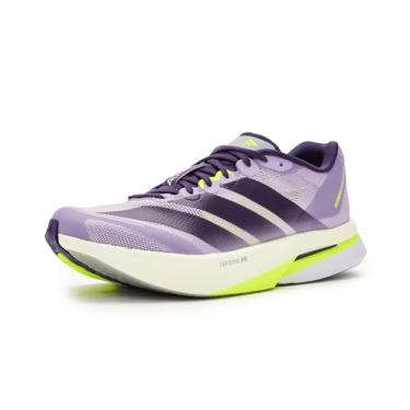 Imagem de adidas Tênis de corrida feminino Adizero Boston 13, Ameixa em pó/ameixa aurora/violeta pré-amada, 41