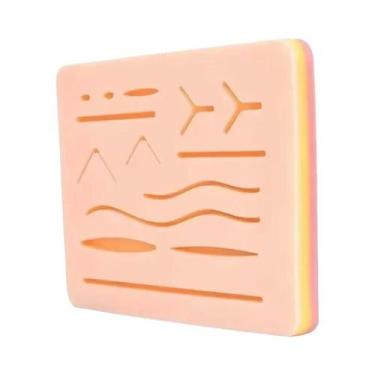 Imagem de Kit De Treinamento De Sutura Cirúrgica Com Almofada De Silicone Para P