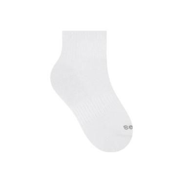 Imagem de Meia Cano Curto Selene 2145.001 Infantil Atoalhada Algodão T. 25/28 29