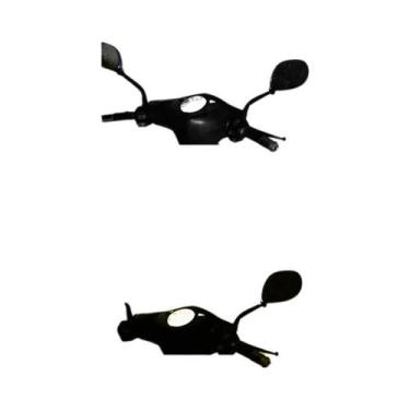 Imagem de Lâmpada De Farol De Moto H4 BA20D H6 De Alta Luminosidade Com Lente De