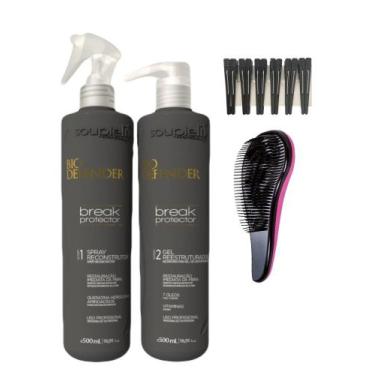 Imagem de Bio Defender Souple Liss Break Protector 2x500ml Reconstrutor e Reestr