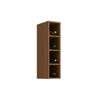 Imagem de Nicho de Cozinha Modulado Garrafeiro Vibra T641 20cm Canela Kappesberg