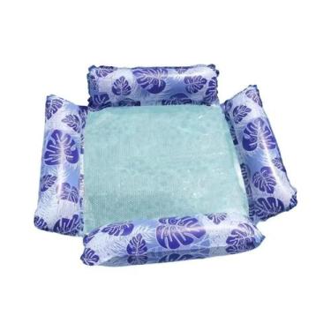 Imagem de Colchão Inflável Flutuante Para Água, Rede De Relaxamento, Boia De Nat