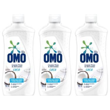 Imagem de Sabão Líquido Omo Roupas Finas e Delicadas - 900ml 3 Unidades