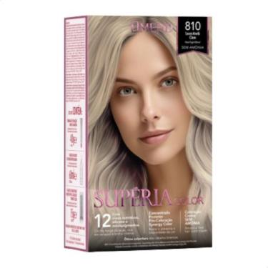 Imagem de Tinta de Cabelo Amend Superia 810 Louro Avelã Claro Sem Amônia