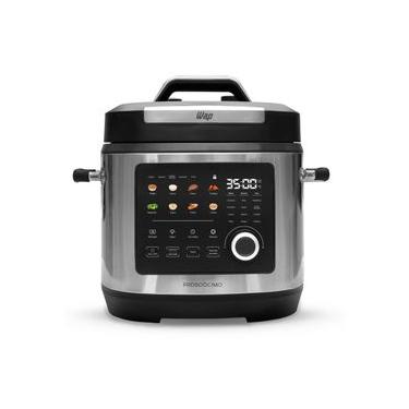 Imagem de Panela de Pressão Elétrica Wap Prosdócimo WPPE6 6L 1000W Painel Touch Inox