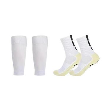 Imagem de Meias De Futebol Antiderrapantes Para Homens E Mulheres, Conjunto De 2