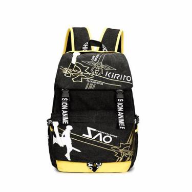 Imagem de Mochila escolar infantil Swords Onlines 3D 31x15x43cm - yiweisai