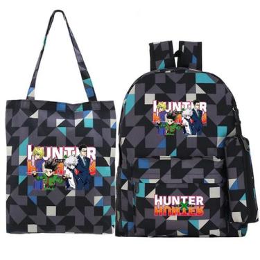 Imagem de Conjunto de mochilas Hunters Hunters Anime School, 3 unidades com Shou