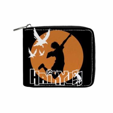 Imagem de Carteira Haikyuus Anime Characters Slim Bifold PU - yiweisai