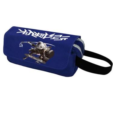 Imagem de Bolsa de lápis Niers Automatas YorHas No 2 Types B Nylon 20x10x6cm - Y