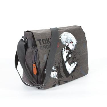 Imagem de Bolsa de ombro Tokyo Ghouls Canvas Messenger Satchel para crianças - Y