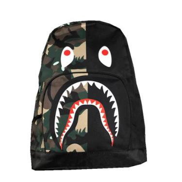 Imagem de Mochila Shark Kids School Mochila impressa em 3D para meninos e menina