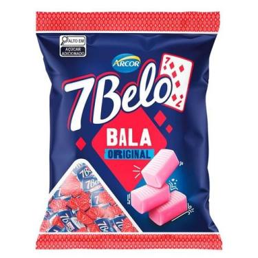 Imagem de Bala Mastigável Arcor 7 Belo Framboesa 500G