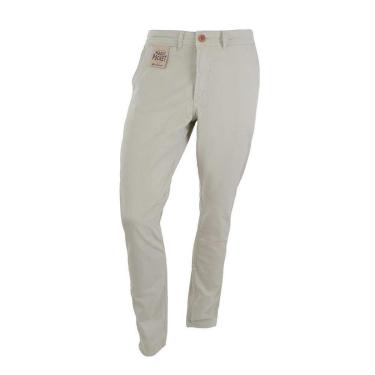 Imagem de Calça Sarja Masculina Freesurf Casual Slim Bege - 11080-Masculino