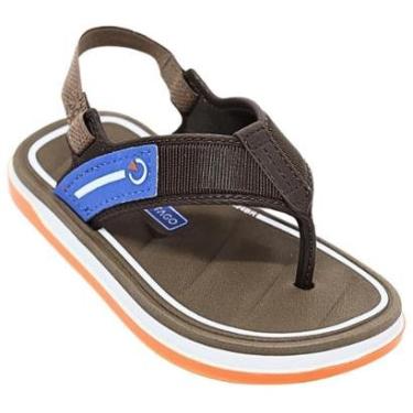 Imagem de Chinelo Infantil Menino Cartago Málaga 12406 Sport Leve Macio Confortavel Moderno Duravel Pratico-Masculino