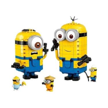 Imagem de Mini Blocos De Montar Minion Despicable Me, Modelo DIY, Brinquedo Arte