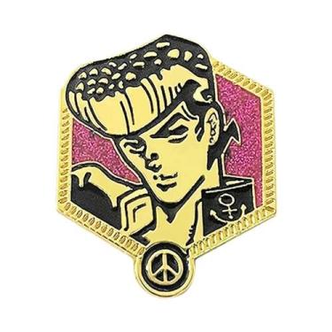 Imagem de Broches De Esmalte Joaninha Azul JoJo's Bizarre Adventure Giorno Giova