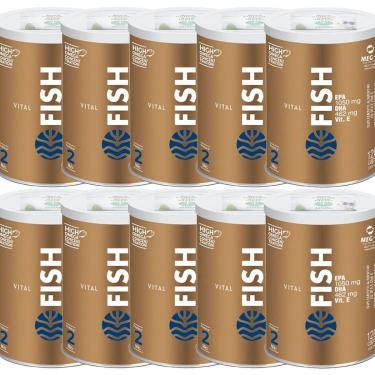 Imagem de Kit 10X Vital Fish - 120 Cápsulas - Vital Âtman-Masculino