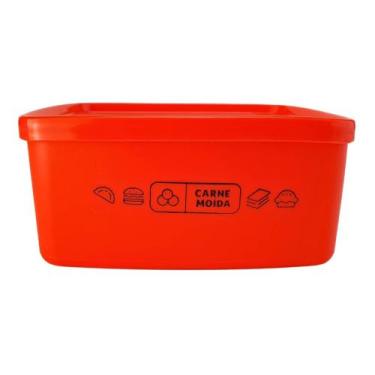 Imagem de Tupperware Jeitosinho Mix Carne Moída 400ml Laranja